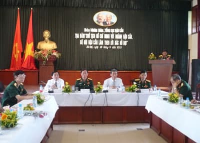 Đẩy mạnh phong trào thi đua “Ngành Hậu cần Quân đội làm theo lời Bác Hồ dạy”