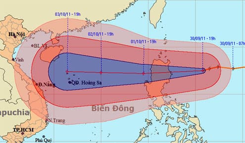 Bão số 5 đã tan, cảnh giác đón bão số 6
