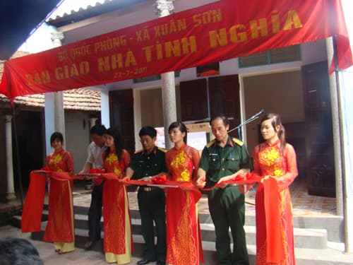 Thương binh Trương Văn Tống nhận nhà tình nghĩa