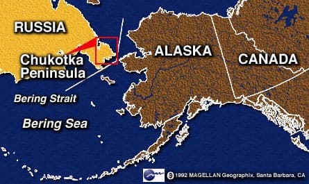 Kupol ở Chukotka (Nga): Vàng giữa miền băng giá