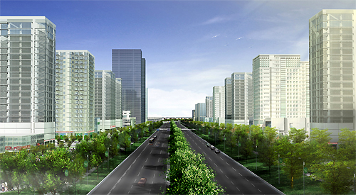 Khởi công "đô thị xanh" lớn nhất miền Bắc