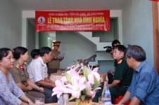 Công ty Sông Thu :150 triệu xây nhà tình nghĩa