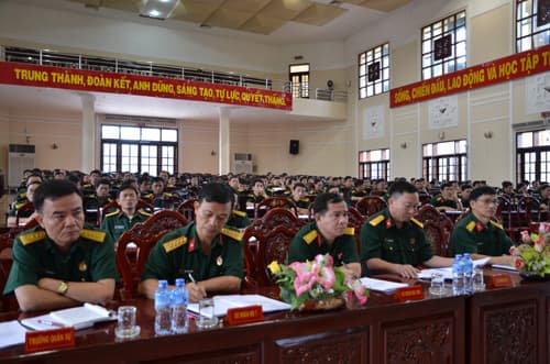 Quân đoàn 4 tập huấn công tác Đảng, công tác chính trị