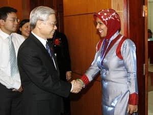 Chủ tịch Quốc hội tiếp đại biểu Nữ nghị sĩ  AIPA