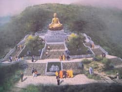 Xây tượng Phật hoàng Trần Nhân Tông tại Yên Tử