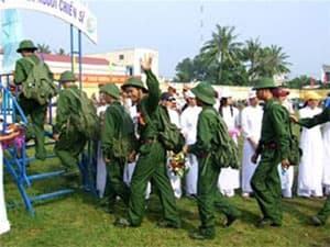 Kỉ niệm ngày nhập ngũ