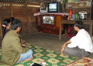 Điện sáng buôn làng Tây Nguyên
