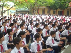 Các trường công lập ở Hà Nội không thu tiền xây dựng trường