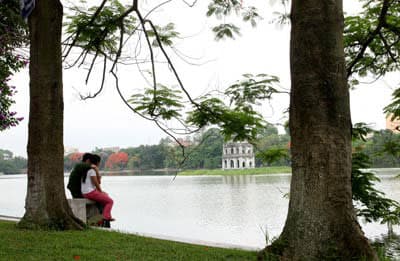 Dưới tán cây xanh Hà thành