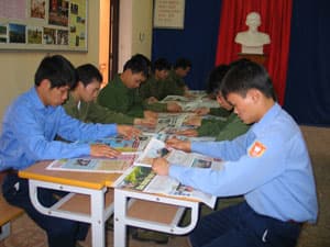 Thiếu sinh quân tuổi nhỏ, chí lớn