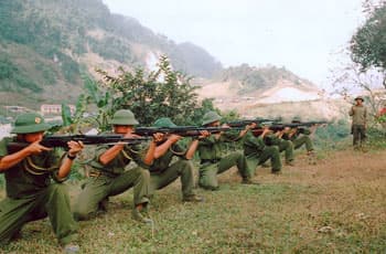 Chiến sĩ "sao vuông" bên sông Vàm Cỏ