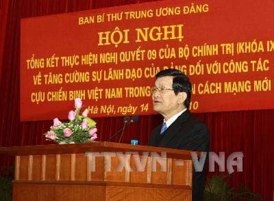 Hội CCB Việt Nam hoạt động đúng hướng, hiệu quả
