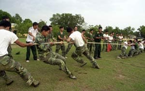 Để doanh trại không khói thuốc