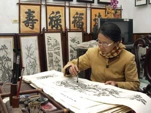 Tranh Đông Hồ ứng cử Di sản văn hóa thế giới
