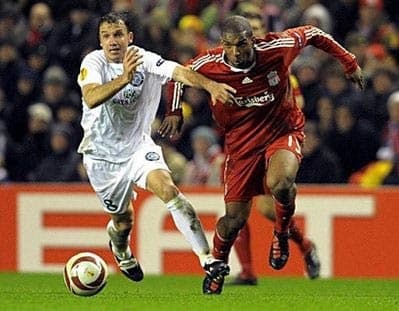 Liverpool khởi đầu chật vật ở Europa League