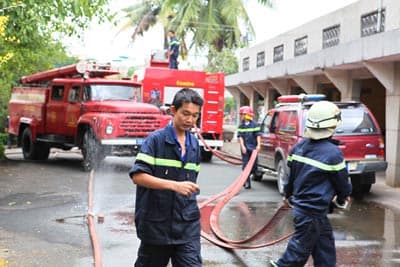 TP Hồ Chí Minh: Cháy kho vật tư Bưu điện tại quận 10