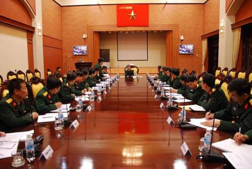 Tổng Tham mưu trưởng Quân đội nhân dân Việt Nam kiểm tra công tác chuẩn bị ACDFIM-7