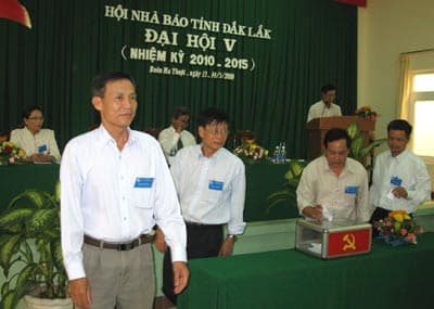 Đại hội lần thứ V Hội Nhà báo tỉnh Đắc Lắc