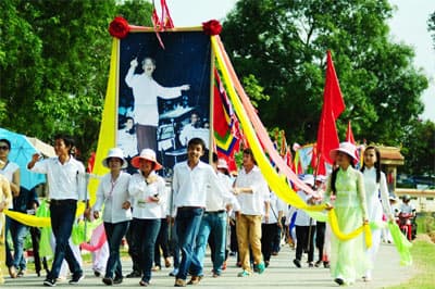Hội tụ tấm lòng nhớ Bác