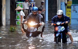 Quảng Ninh: Mưa lớn, gây ngập lụt nhiều khu dân cư