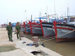 Các đơn vị quân đội chủ động phòng, chống bão