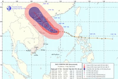 Bão số 1 có thể đổ bộ vào Quảng Ninh - Hải Phòng