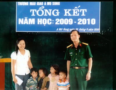 Chuyện các cô giáo trường mầm non A Mú Sung