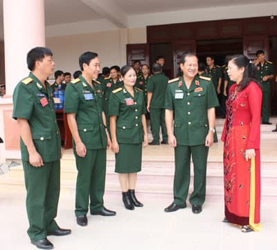 Nâng cao chất lượng công tác tham mưu và xây dựng chính quy