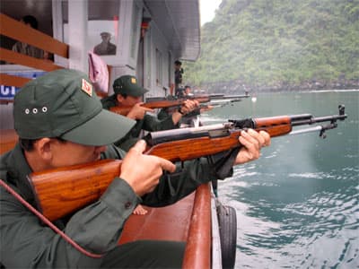 100% đầu mối dân quân tự vệ hoàn thành kế học huấn luyện