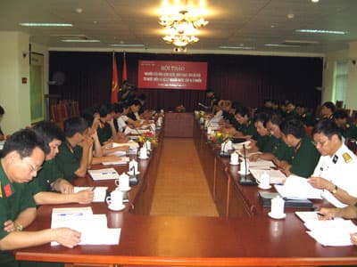 Định hướng nghiên cứu khoa học-công nghệ và tìm giải pháp cung cấp nước sạch phục vụ bộ đội