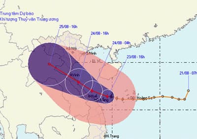 Triển khai lực lượng, phương tiện giúp nhân dân đối phó với bão số 3
