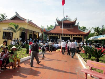 Khánh thành Đền thờ Anh hùng dân tộc Nguyễn Trung Trực
