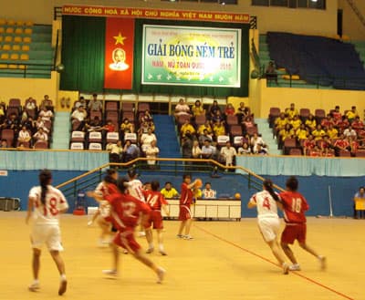 Khai mạc giải bóng ném nam nữ toàn quốc năm 2010