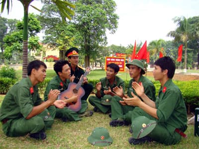 Doanh trại là "điểm nhấn" về cảnh quan văn hóa