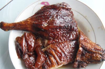 Vịt quay mác mật Thất Khê