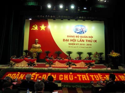 Khai mạc Đại hội Đảng bộ Quân đội lần thứ IX