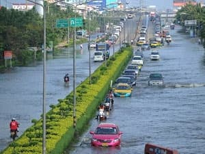 Thái Lan: Nước lũ tiếp tục dâng cao tại Băng Cốc