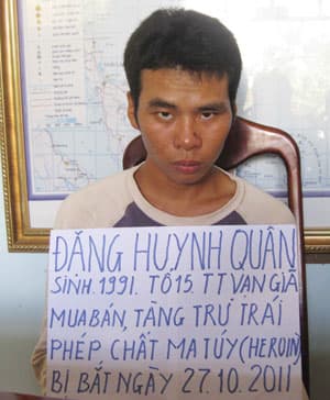 Bắt 6 đối tượng tàng trữ trái phép chất ma túy