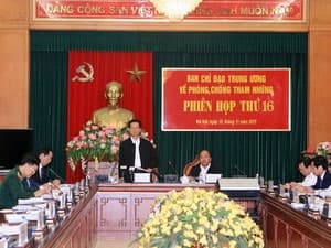 Kiên quyết, kiên trì đấu tranh phòng, chống tham nhũng