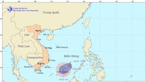 Áp thấp nhiệt đới mạnh lên thành bão