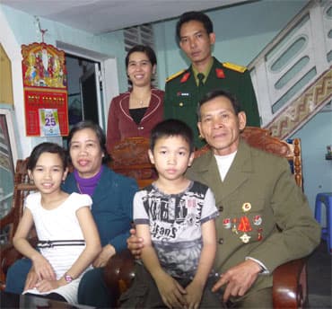 Ba chàng rể cùng là thiếu tá