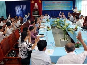 Lập danh sách chính thức những người ứng cử đại biểu Quốc hội khóa XIII