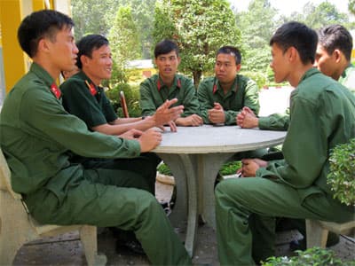 Biết nghe chiến sĩ nói