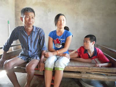Gia đình cựu chiến binh với những đứa con tật nguyền