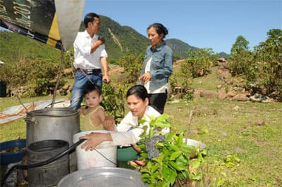 Công trình cấp nước cần sớm được sửa chữa