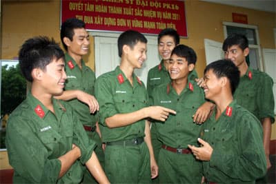 Giành thành tích cao làm quà gửi bố
