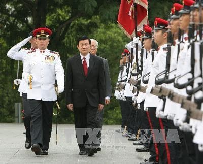 Đưa quan hệ Việt Nam - Xin-ga-po lên tầm cao mới
