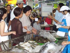 Sức mua tại các siêu thị tăng cao