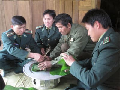 Xuân về trên miền biên ải