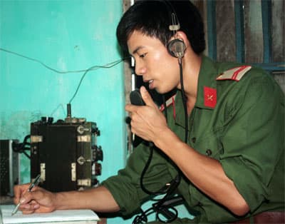 Chuyện bộ đội thông tin ở đảo